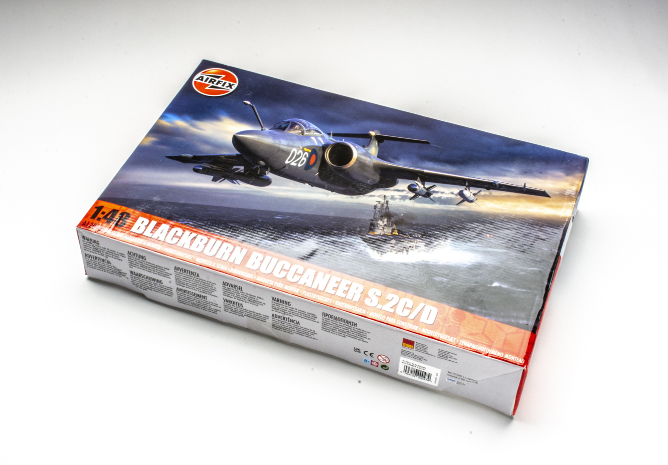 Airfix 1/48 scale Blackburn Buccaneer S.2C/D plastic model kit