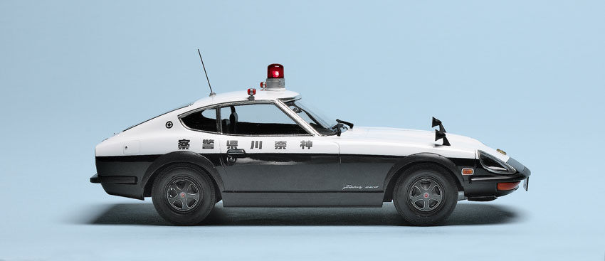 Hasegawa 1/24 scale Nissan Fairlady 240ZG Police Car | Finescale