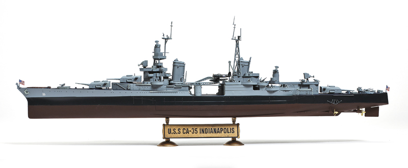 Academy 1/350 scale USS Indianapolis | Finescale Modeler Magazine
