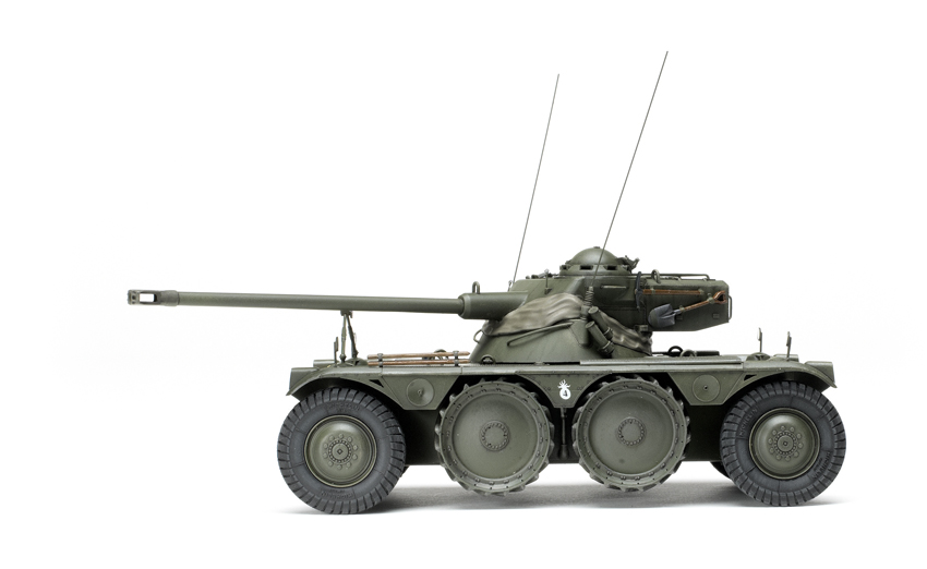 Details about   1:72 Scale Model tank Panhard Ebr 75Fl 11 armored reconnaissance vehicle 
