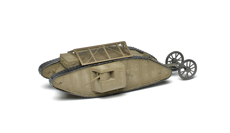 1/72 Mark Mk IV Male F56 British Heavy Tank WWI 1916 Diecast Model Fabbri New 