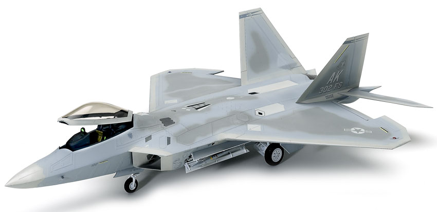 Hasegawa 1/48 Scale USAF F-22 Raptor Model Kit 07245 Pt45 for sale online 