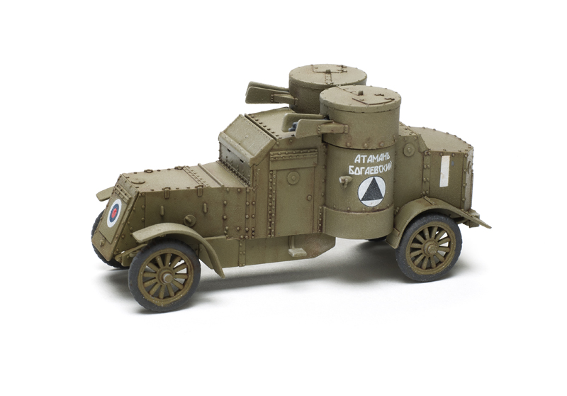 Master Box Models 1/72 British Armoured Car Austin Mk.IV WWI Era Vehicle Kit 