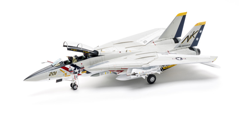 1//48 F-14 Tomcat Landing Gear for Tamiya kits white metal
