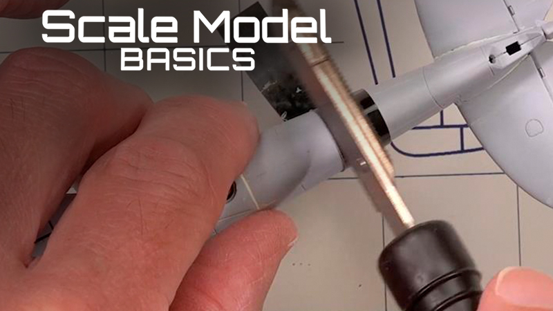 Scale Model Basics Scribing panel lines