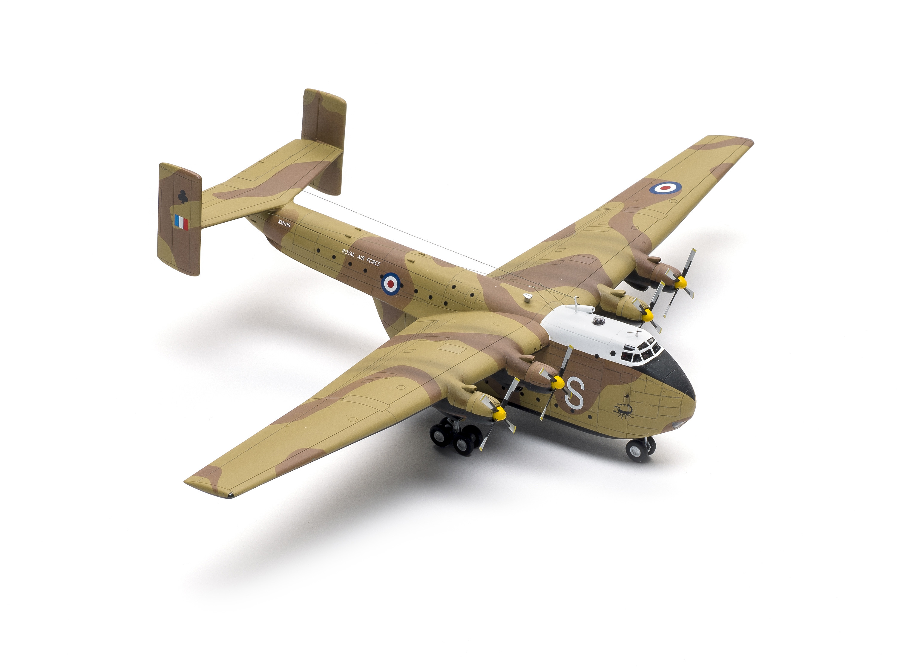 Build review of the MikroMir Blackburn Beverley scale model kit