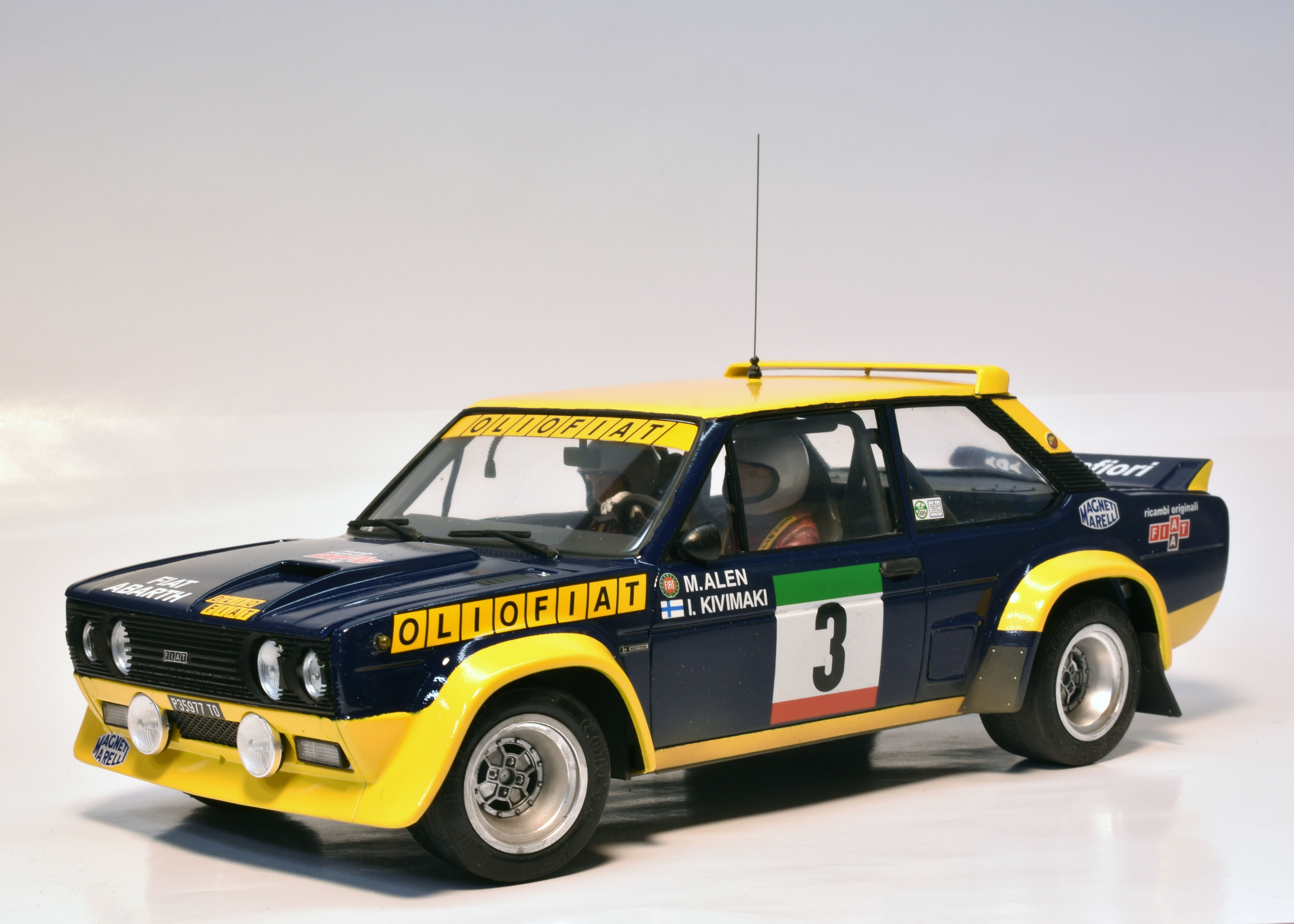 Build review of the Tamiya Fiat 131 Abarth Rally scale