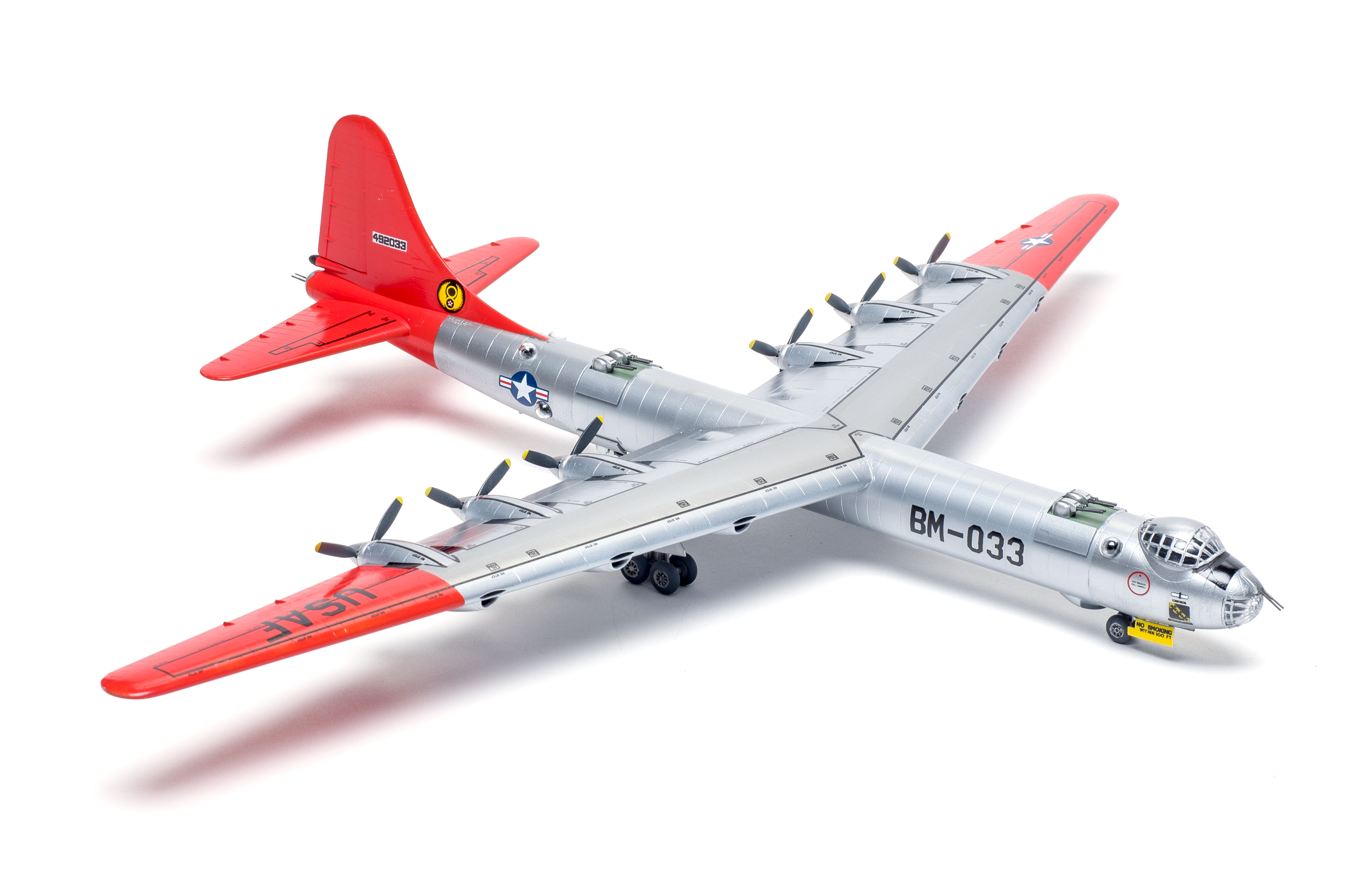 Convair B-36B Peacemaker Scale model aircraft Early Roden 347-1/144