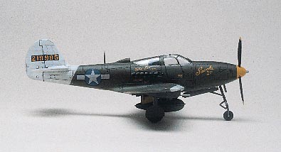 EASY MODEL Aircraft Model 1/72 P-39 USAAF P-39Q William Shomo 36320 E6320 