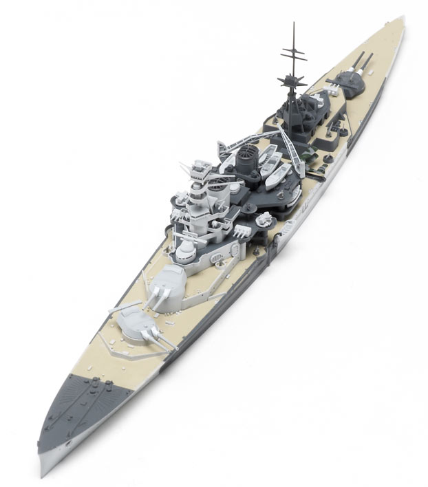 Battlecrusier HMS Repulse Full Hull Painted F-toys 1/2000 Warship RN 
