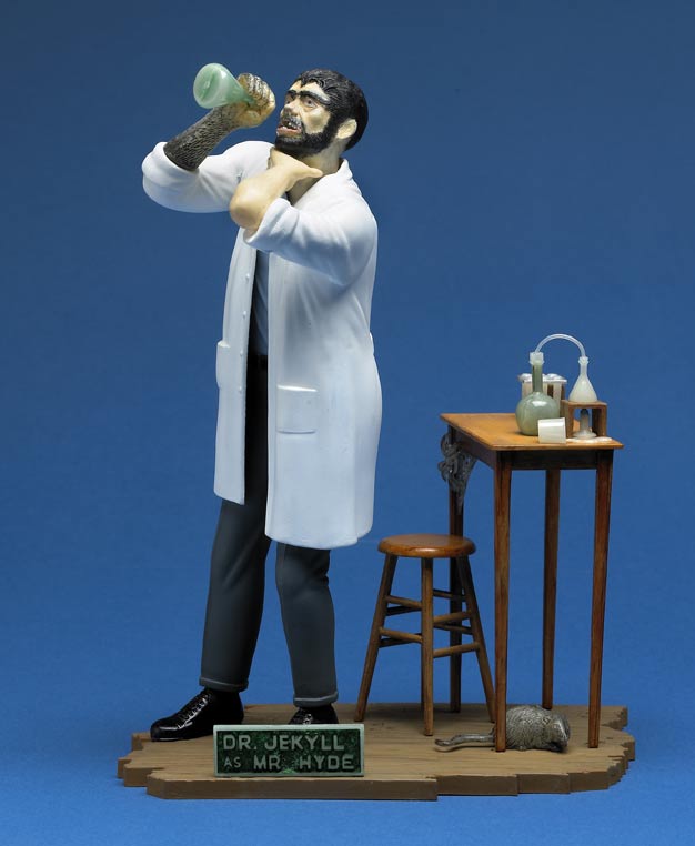 Model kit review: Moebius Models 1/8 scale Dr. Jekyll as Mr. Hyde 