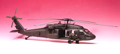 317 1/35 MH-60L Black Hawk Special Operation Equip Improved Plastic Model 