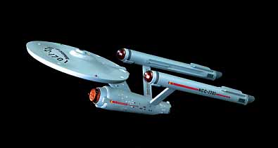 Polar Lights 1:1000 Star Trek USS Enterprise NCC-1701 Plastic Model Kit #803 