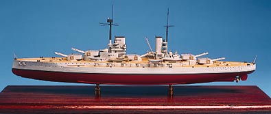 WWI German Battleship ICM 1/350 Scale König Plastic Model Building Kit # S.001 