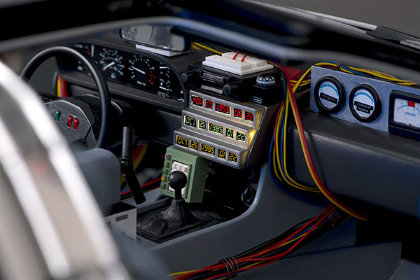 The DeLorean dashboard