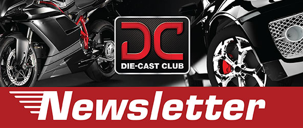 Die-Cast Club newsletter banner