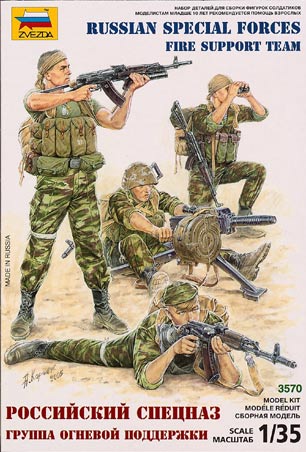 Russian Special Forces Fire Support Team