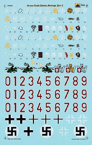 German tanks division markings, Part 1