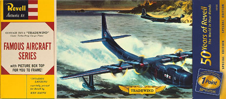 Convair R3Y-2 Tradewind giant turbo-prop cargo plane