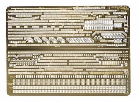 Queen Mary 2 photoetch brass for Revell/Germany