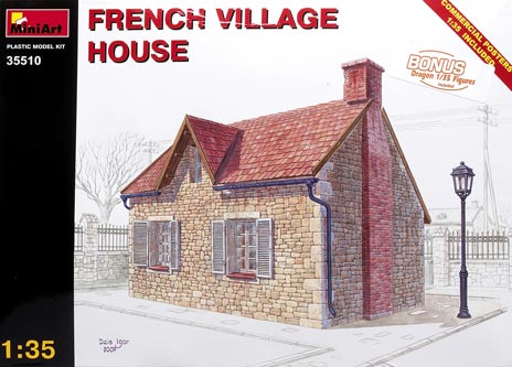French village house