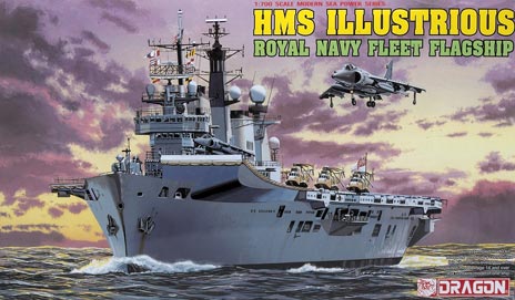 HMS Illustrious Royal Navy fleet flagship