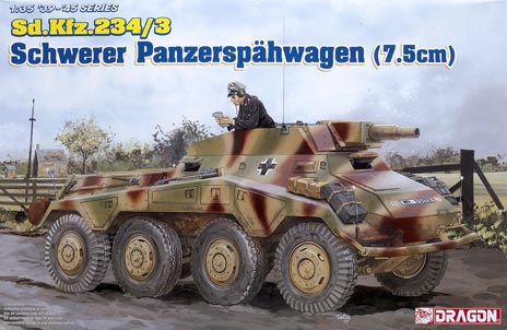 SdKfz.234/3 Schwerer Panzerspähwagen (7.5cm)