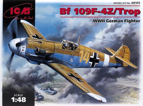 BF 109F-4Z with trop