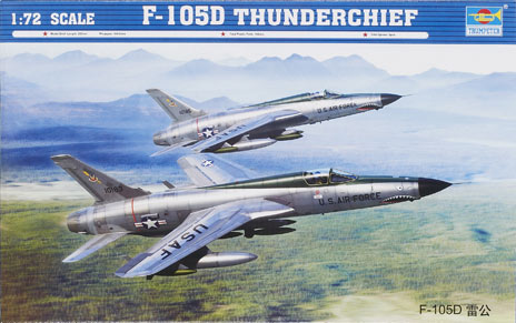 Trumpeter 1/72 scale F-105D Thunderchief – FineScale Modeler