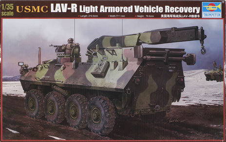 USMC LAV-R light armored recovery vehicle