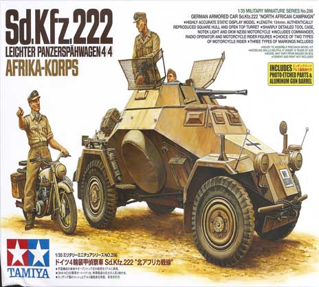 SdKfz.222 Leichter Panzerspägwagen 4×4 Afrika Korps