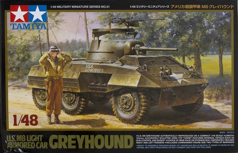 U.S. M8 light armored car Greyhound