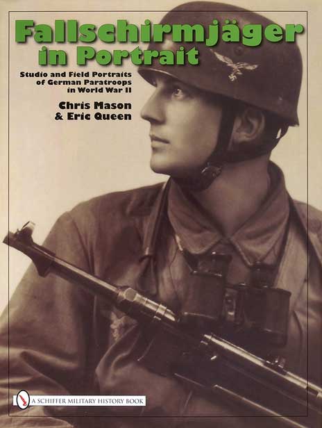 Fallschirmjäger in Portrait