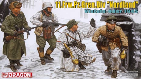 11.Frw.Pz.Gren.Div “Nordland” Vistula-Oder 1945