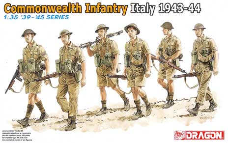 Commonwealth Infantry Italy 1943-1944