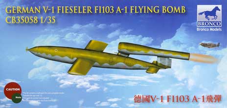 German V-1 Fieseler FI103 A-1 Flying Bomb