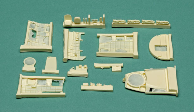 B-17G bombardier section for Revell