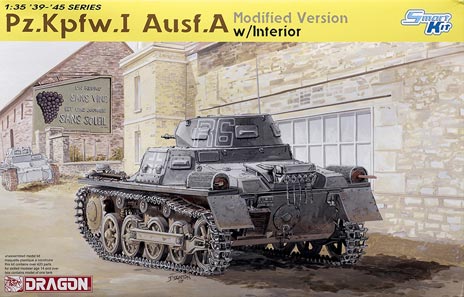 PzKpfw.I Ausf. A modified version with interior