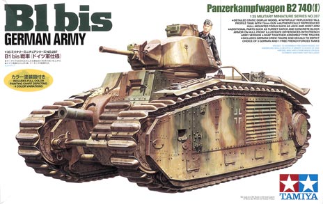 B1bis German Army – Panzerkampfwagen B2 740(f)