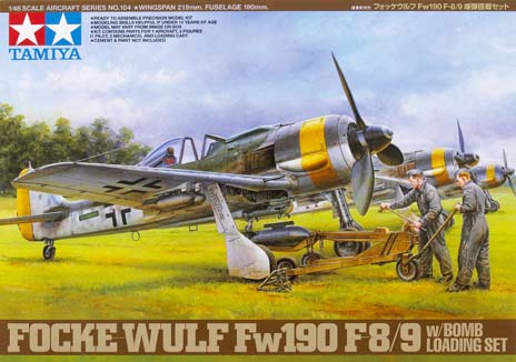 IFocke-Wulf Fw190 F-8/9 with bomb loading set