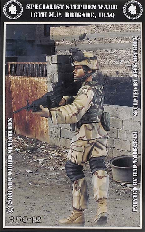 Specialist Stephen Ward 16th M.P. Brigade Iraq