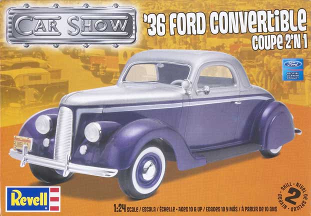 1936 Ford convertible Coupe 2 n’ 1