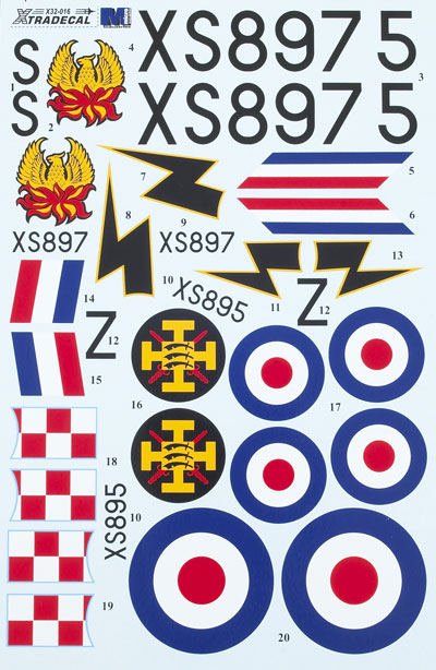 EE Lightning F.6 Natural Metal