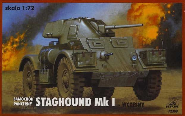 Staghounds compared: Italeri 1/35 scale T17E1 Staghound Mk.I