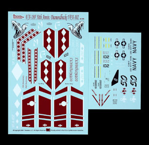 F/A-18F 50th Anniversary Diamondbacks VFA-102