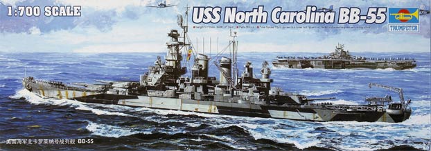 USS North Carolina BB-55 battleship