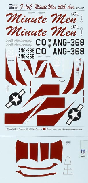 F-16C Minute Men 50th Anniversary