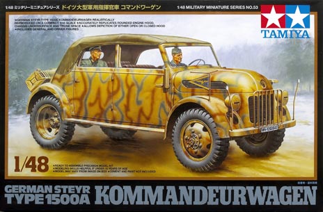 German Steyr type 1500A Kommandeurwagen