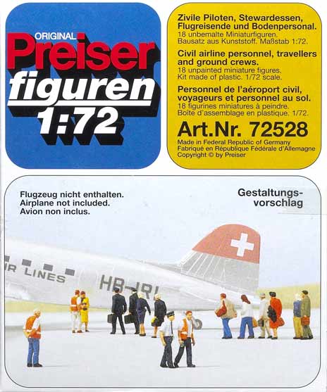 Civil airline personnel, travelers and ground crews