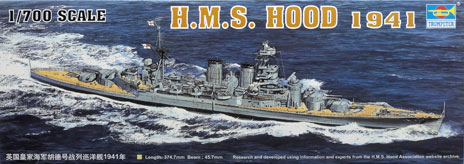 HMS Hood 1941 British battleship